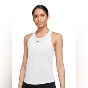 Nike Pro Dri-FIT White Racerback Tank